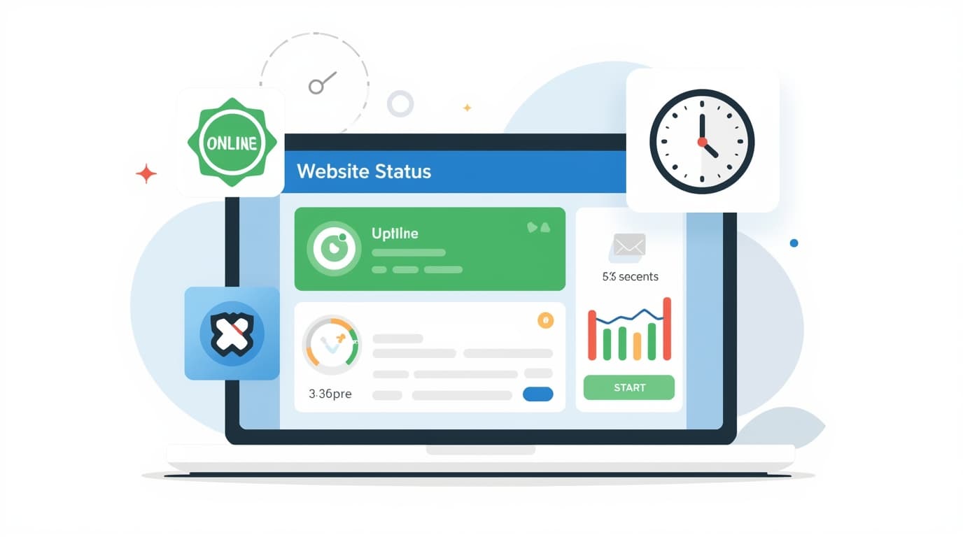 QuickStatus Logo für Website Überwachung und Performance Analyse